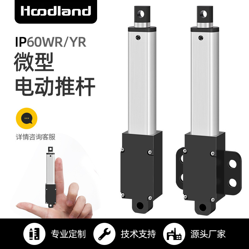 Mini Electric Push Rod Telescopic Rod 12V Small Micro Dc Reciprocating Linear Lifting Rod 24V Linear Actuator