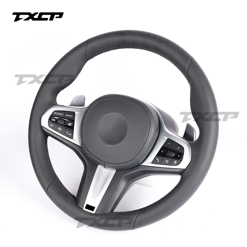 Suitable for BMW 1234567 Series M2M3M4M5M6M8X3MX4MX5M, upgraded full-leather steering wheel