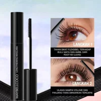 Тушь для ресниц Maybellcoco из Юго-Восточной Азии водостойкая, подкручивает, густая и тонкая, легко снимает макияж, устойчива к поту и не размазывается.