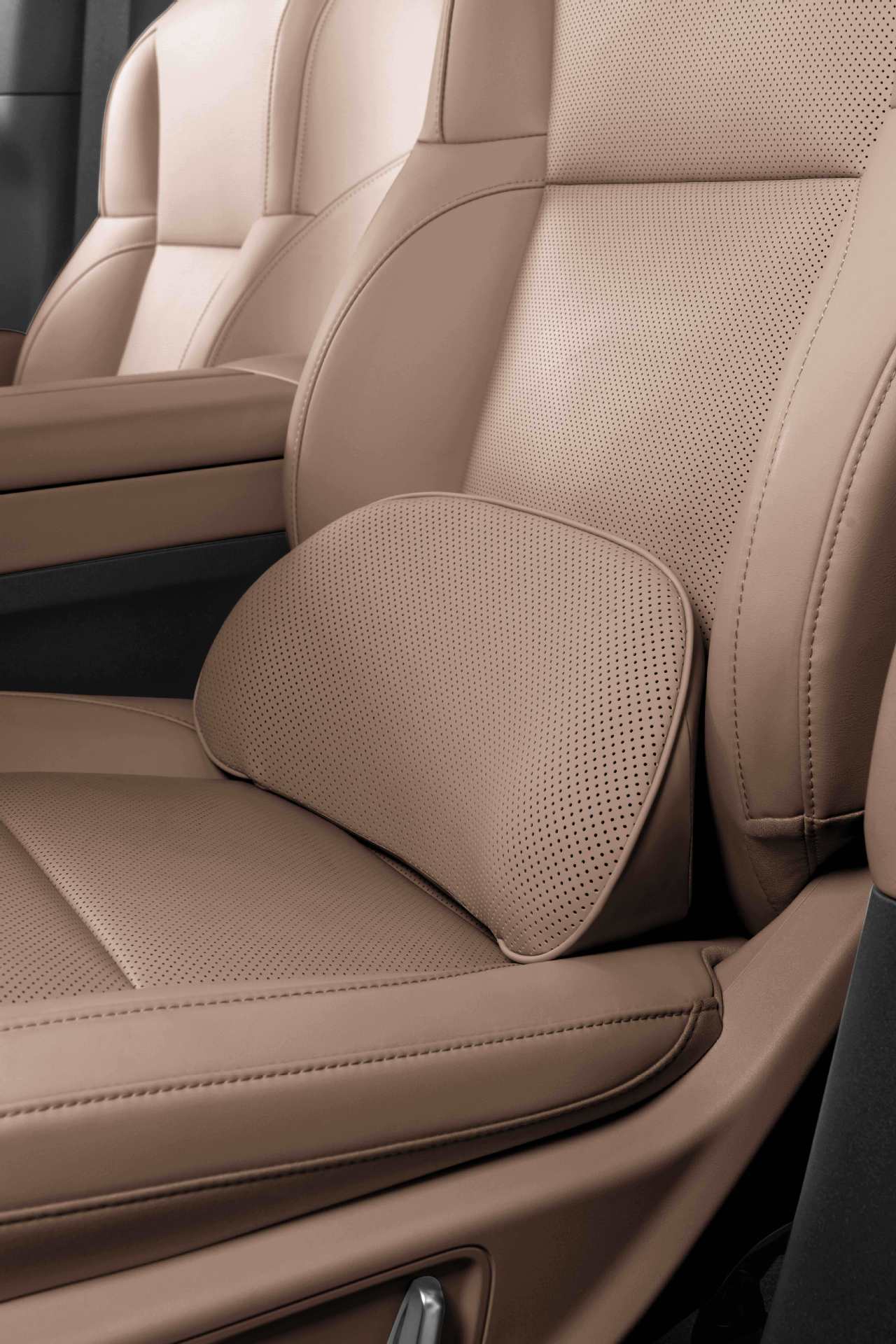 High-Quality Car Lumbar Support Cushion for Mercedes-Benz, Aito, and Li Auto, Driver's Seat Support, Memory Foam Cushion, Breathable