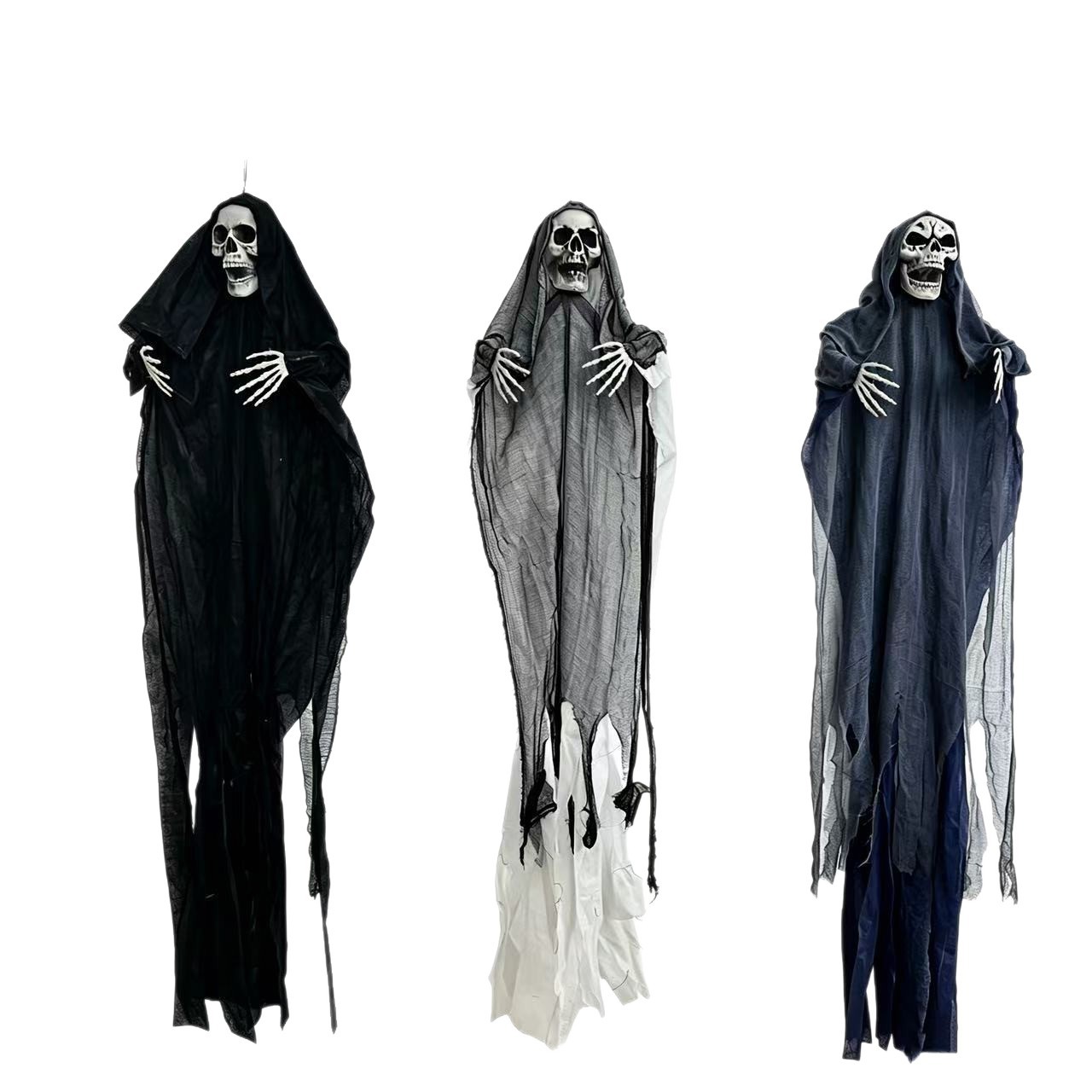Halloween transfronterizo cuelga fantasma habitación fiesta de hechicería horrendo accesorios decorativos horrores puerta de la casa embrujada gran colgante