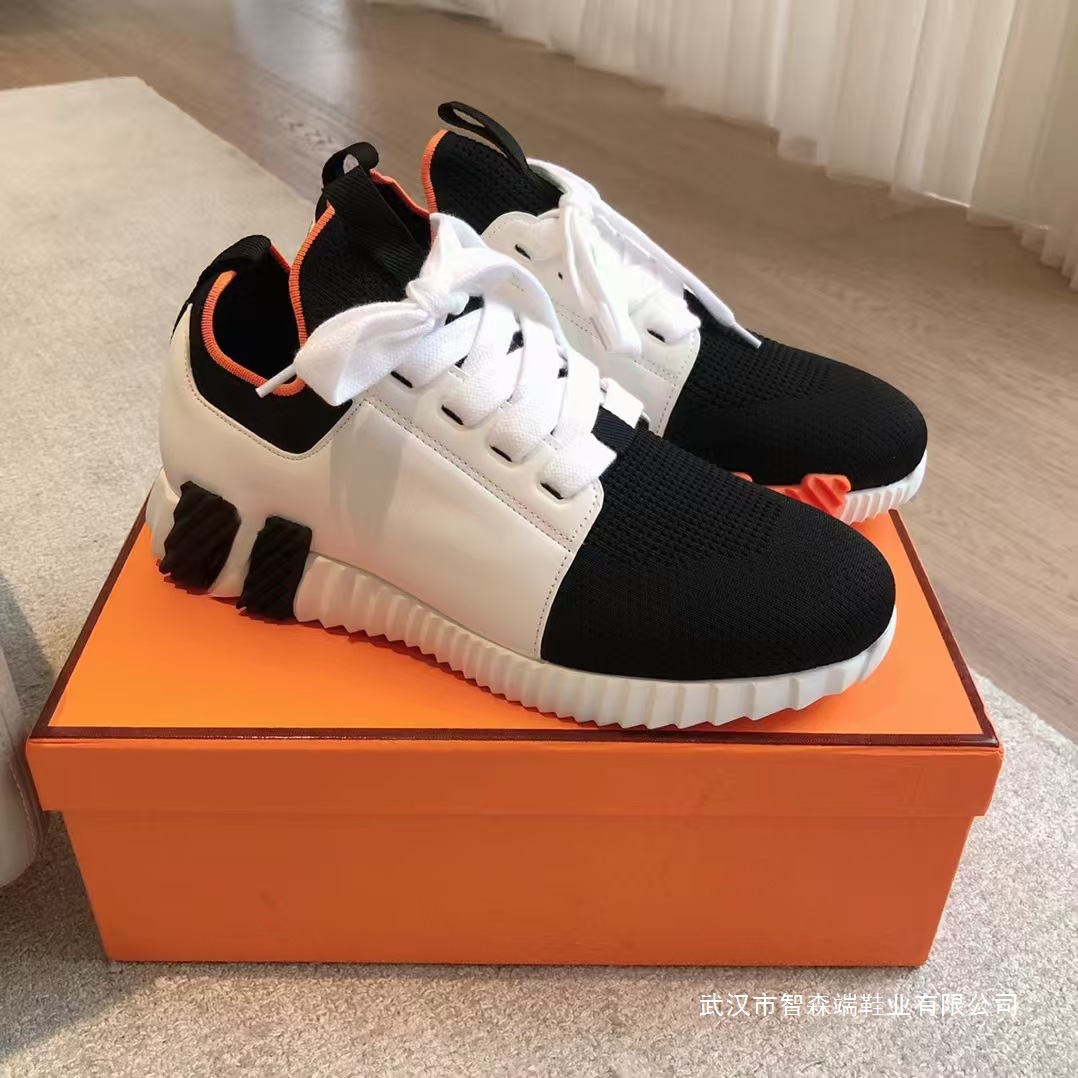 H家男女同款外贸鞋时尚百搭休闲运动鞋跨境现货大码男鞋高级感潮