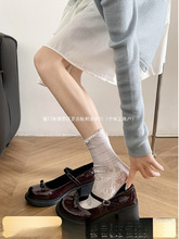 ��ʽ�͹Ÿ߸�������ЬŮ2025�¿��＾�����Y��ɫ�A�^Ӣ���LСƤЬ