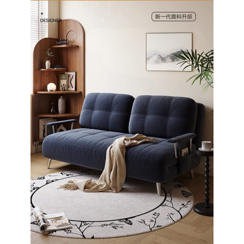 Sofa Retractable Sofa Bed Foldable Dual-Purpose Small Apartment Folding Multi-Functional Study Living Room Balcony New Single