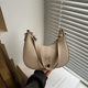 Bow Underarm Bag Women's 2024 New Artistic Minute Style Shoulder Bag TexTURE Commuting Fashionable Crescent Bag Trendy