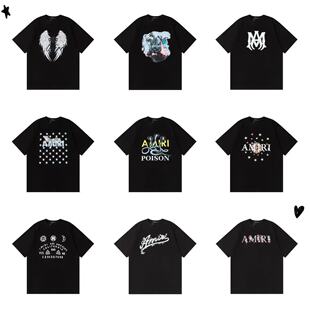 �羳����AMIRI����Ԅ���D��LOGO��ĸӡ�����޶���T�����e�ٴ�
