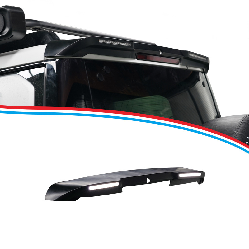 2024 Beijing BJ40C con bloque de arena y grava ligero marquesina especial con alerón trasero ligero Piezas de modificación del coche