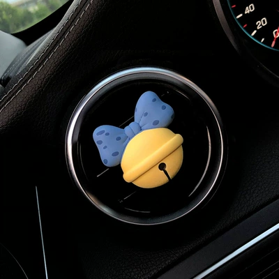 fragrance Stone car interior decoration – Car Perfume Aromatherapy - polka-dot-butterfly-bell