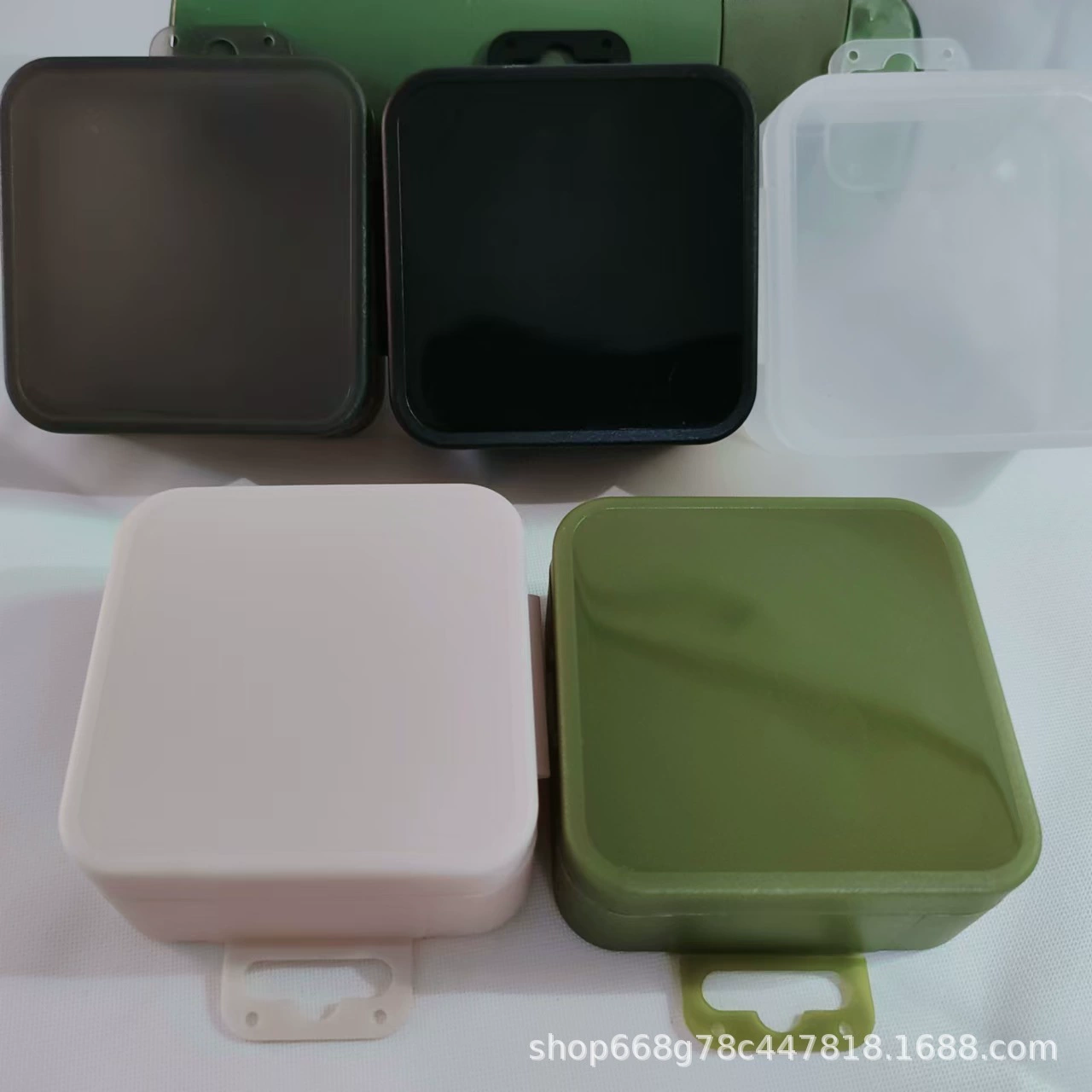 Подвесная квадратная пластиковая коробка для наушников коробка для хранения данных кабель для наушников коробка для хранения наушников PP пластиковая фабрика прямых продаж