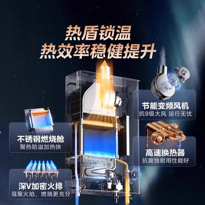 Газовый водонагреватель Midea JSQ25-MK6 13 литров