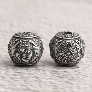 S925�y �������3D���������L����ˮ������ֹ�diy����Ʒ���