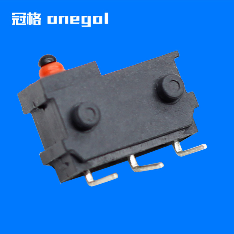 小型按摩椅微动开关 充电插头防水微动开关 电动晾衣架微动开关