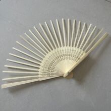 21cm 折扇扇骨 竹制 小扇子骨架 中国风 中式 diy做手工团建活动