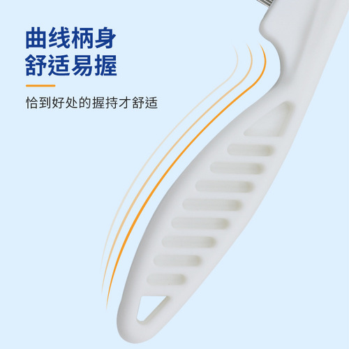 Pet flea comb in stock wholesale dog and cat comb flea comb beauty comb hair removal pet comb for pets