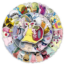 50张日漫电话虫贴纸海贼王One Piece防水装饰手机手账笔记本贴纸