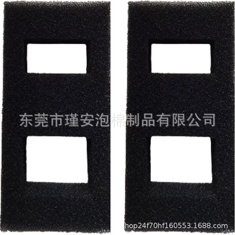 量产 适用美国FluvalSPEC水族箱A1376泡沫过滤器 水族替换过滤棉