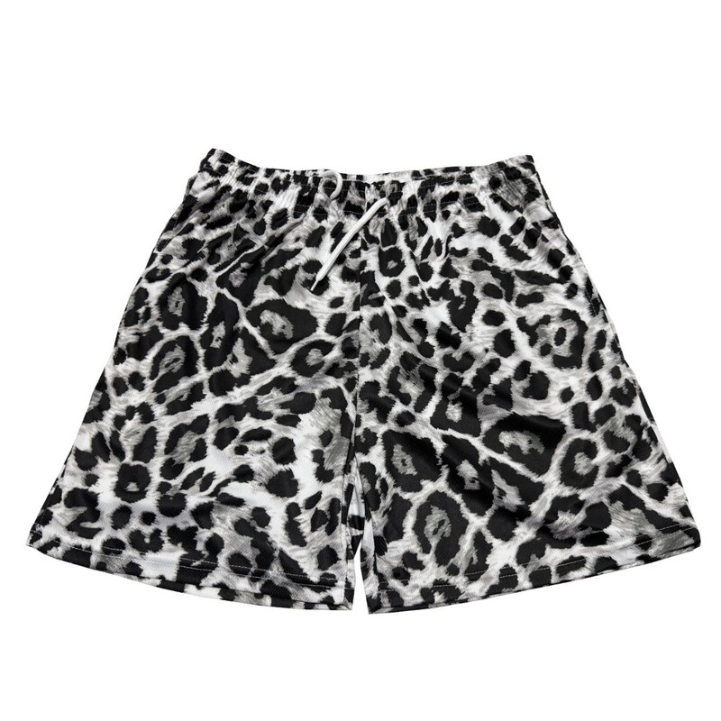 American Style Leopard Print Mesh Shorts Breathable Quick-drying Loose plus size Fashion Outdoor Sports Running Cycling Swimming Trunks for Summer American Style Leopard Print Mesh Shorts Breathable Quick-drying Loose plus size Fashion Outdoor Sports Running Cycling Swimming Trunks for Summer