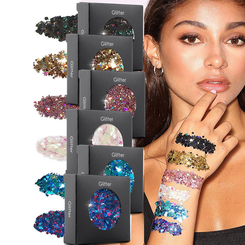 Nail Art Sequins Glitter Powder Set Decoration Glue Material Purple Luminous Glitter Powder Explosive Mixed Wearable Nails Nail Art Sequins Glitter Powder Set Decoration Glue Material Purple Luminous Glitter Powder Explosive Mixed Wearable Nails