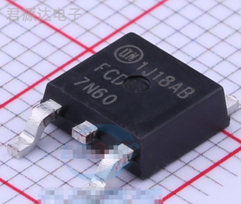 FCD7N60TM 封装 D-PAK原装MOS管