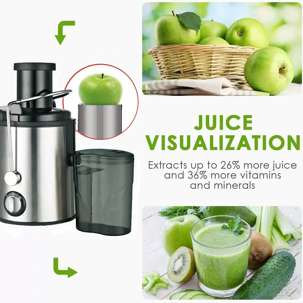 Juicer With Fruit Pulp Separation, Compact Household Appliance_voghion.com