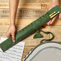 Трансграничная сумка для хранения DrumStick PU кожаная кожаная оболочка для ручных инструментов