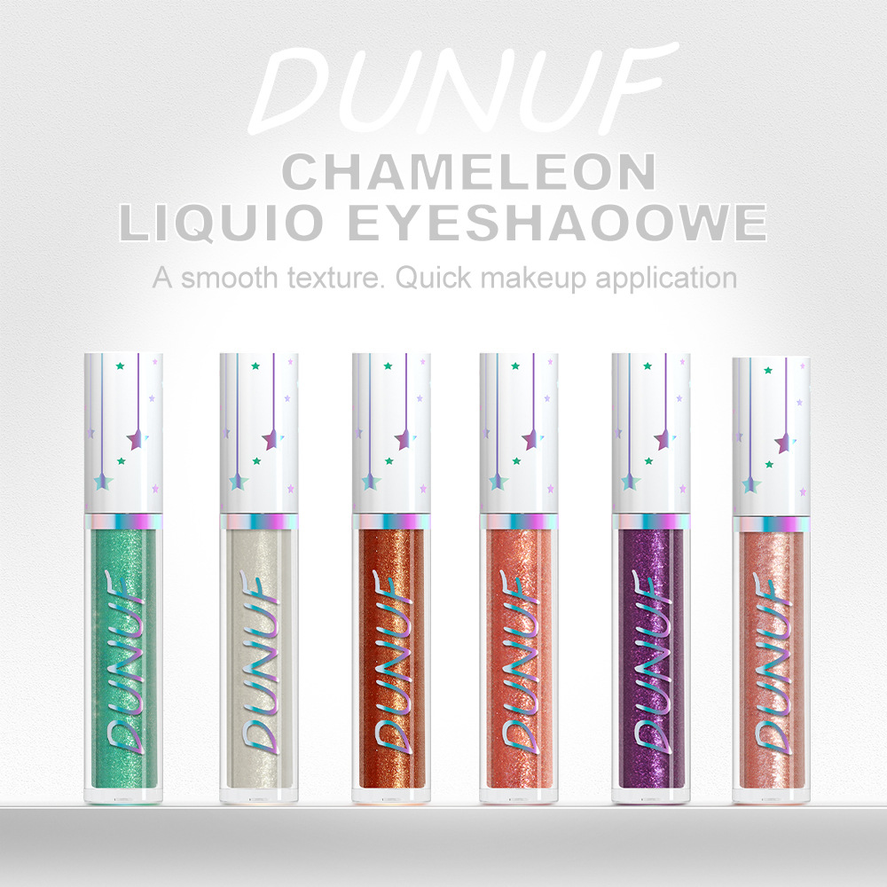 DUNUF 24-color liquid water-based eyeshadow with pearlescent long-lasting water resistance. Check it out! Disclaimer for links Item Picture