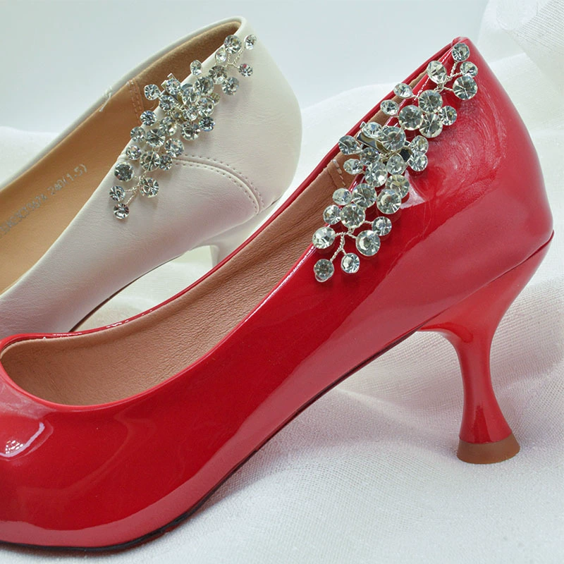 Амазонка Обувь Украшение головки обуви застежка Съемная обувь Цветок кристалл Одиночная обувь Свадебная обувь зажим для обуви на высоком каблуке аксессуары