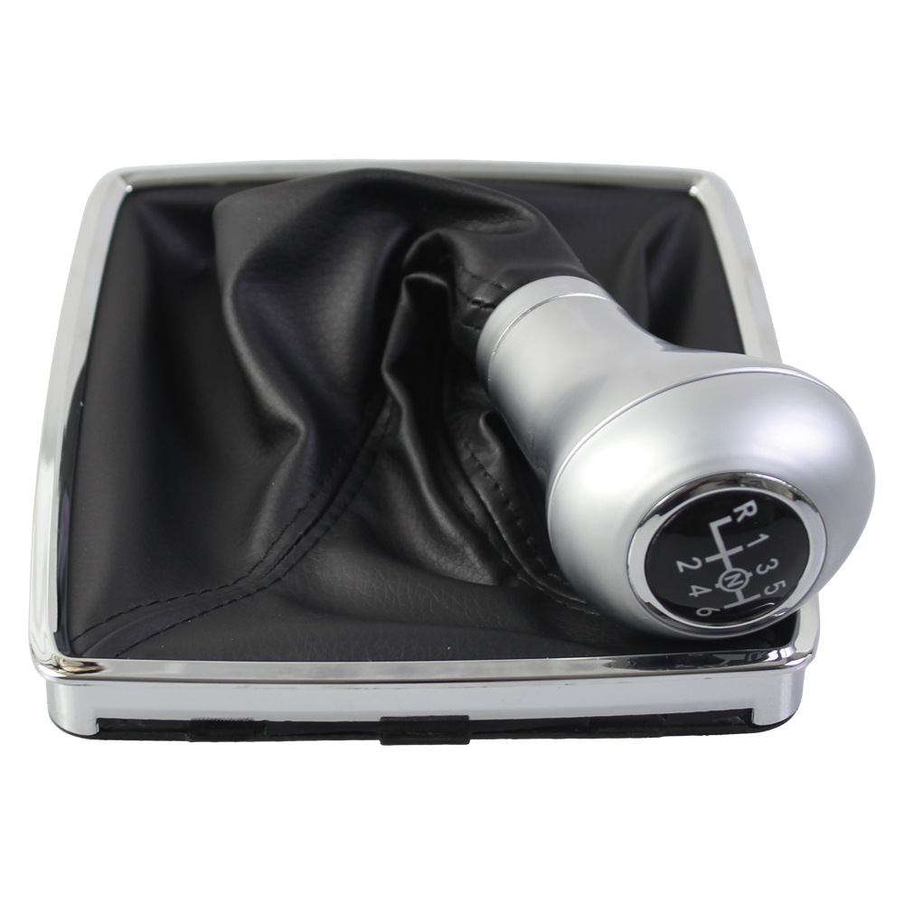 Cross-border product suitable for Mercedes-Benz W204 manual transmission shift cover, cabin accessories, gear shift dust cover, shift knob