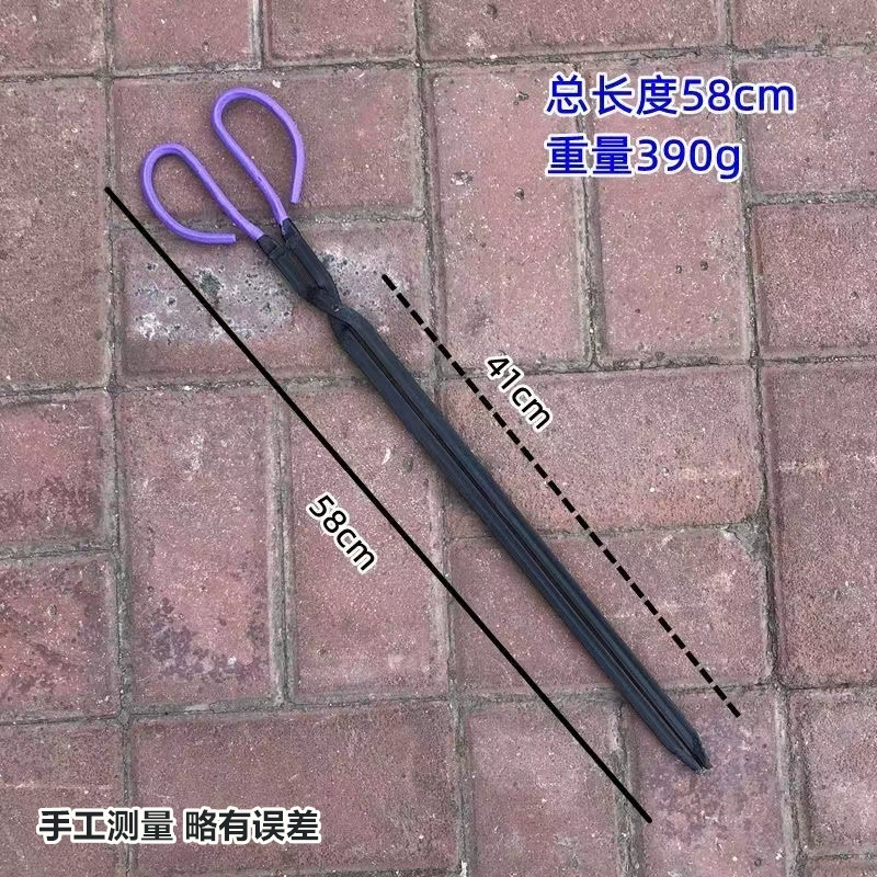 Fire tongs Rural firewood clip One piece hair thickened coal balls pliers Fire garbage clip Sanitation clip