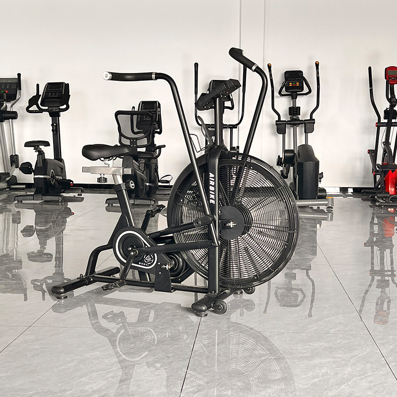 Bicicletas de fitness Lang Ming ventilador de resistencia al viento bicicletas interiores suministro de equipos aeróbicos gimnasio conjunto completo de montar