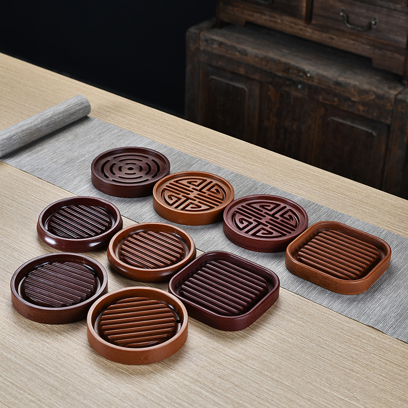 bakelite pot bearing dry bubble table pot pot cover holder pot pad cup ornaments support pad kung fu tea set tea ceremony accessories tea holder