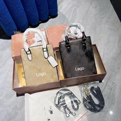 Factory Wholesale Summer Women's Classic Mini Music Score Tote Bag Shoulder Bag Crossbody Bag Full Set Packaging