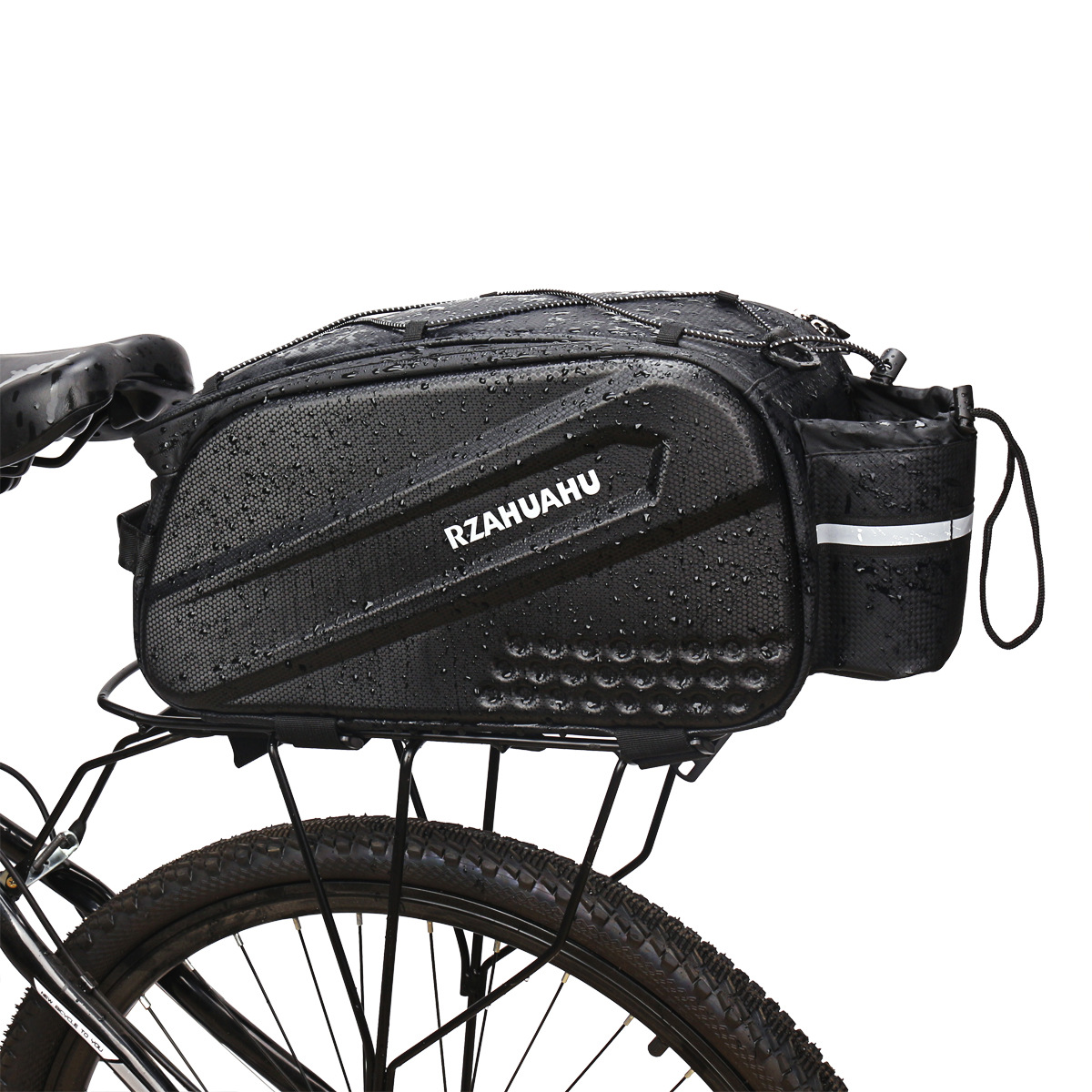 Hard Shell Bicycle Driving Bag, Rear Seat Bag, Hanging Storage Tail Bag, Mountain Storage Box, Rear Shelf, Pannier Bag Equipment