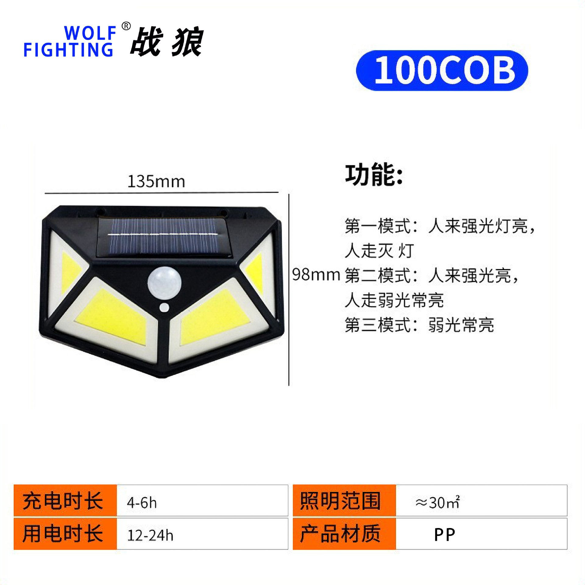 Lámpara Solar Exterior con Sensor Automático, Lámpara de Pared para Jardín, Patio, Paisaje, Impermeable, Pequeña Lámpara de Calle