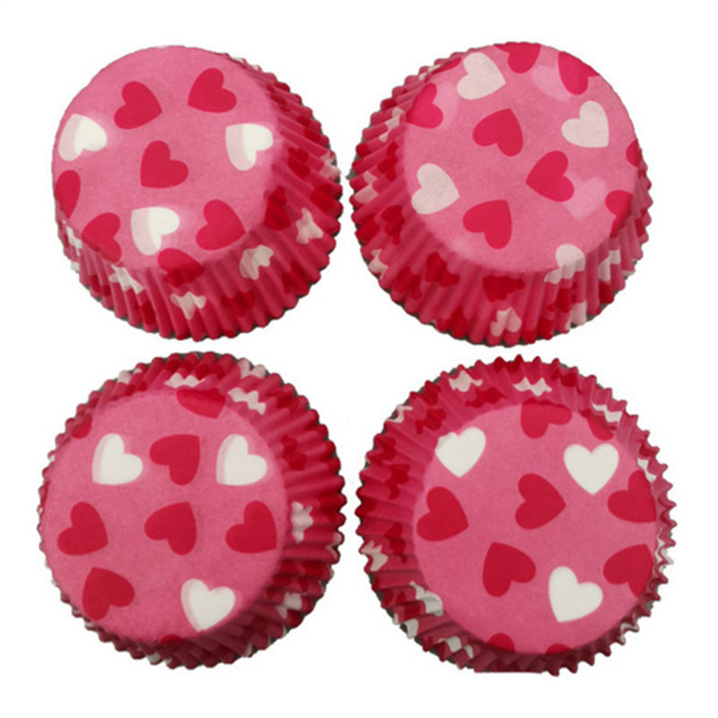 Cubos de papel para pastel arcoíris, para muffins, cupcakes y chocolate