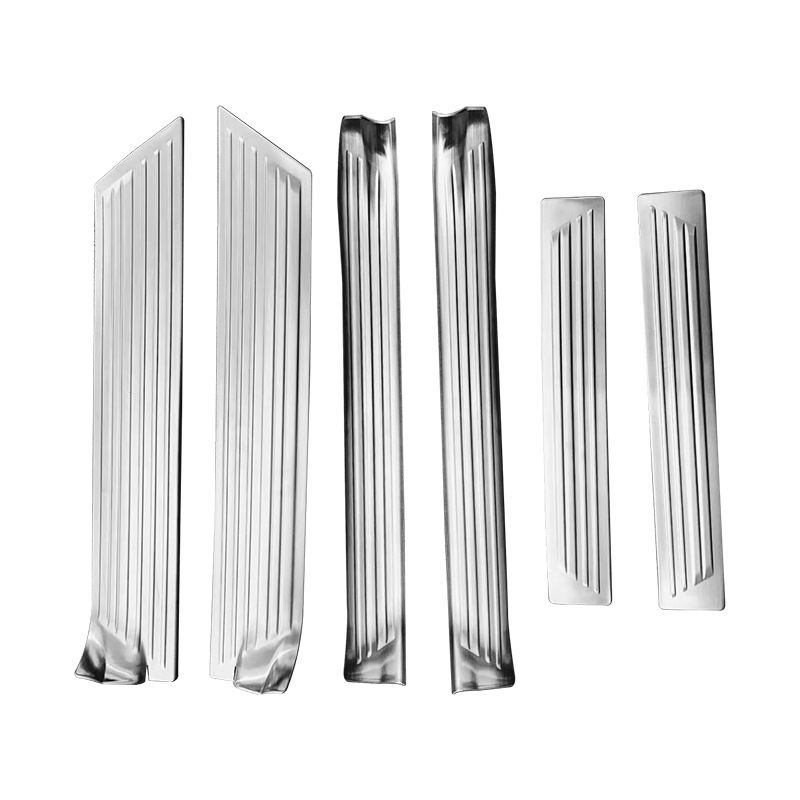 Suitable for 22 Toyota Toyota SIENTA rear guard plate door sill pedal stainless steel protective sticker