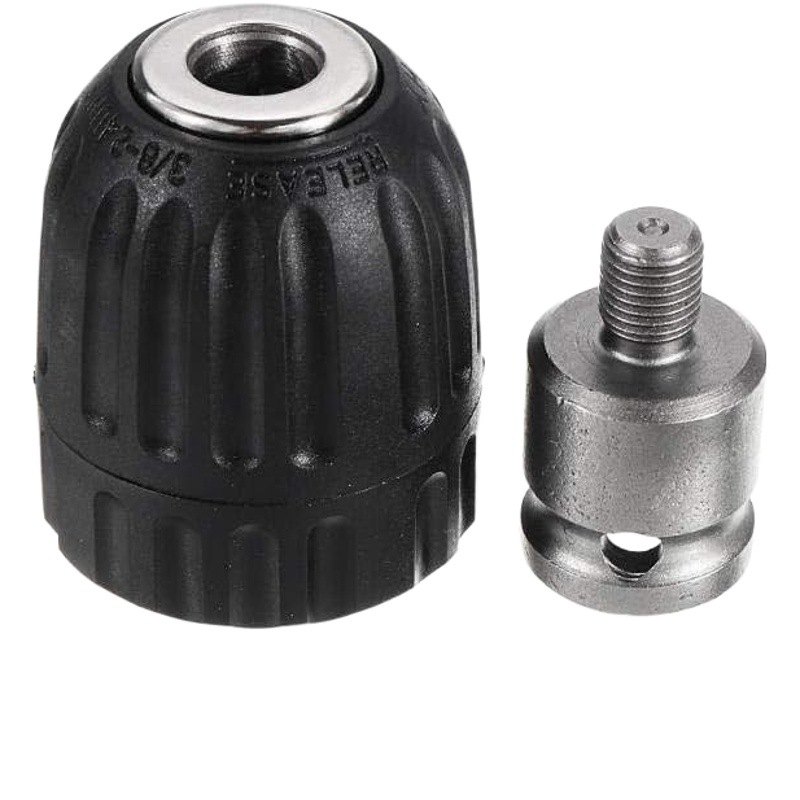 Taladro de mano accesorios recargable taladro de auto-bloqueo taladro rápido Chuck taladro eléctrico de litio recargable taladro mandril 0,8-10mm