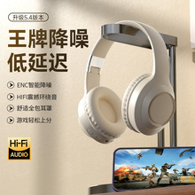 跨境新款头戴式无线蓝牙耳机高颜值耳罩游戏电竞听歌手机重低音
