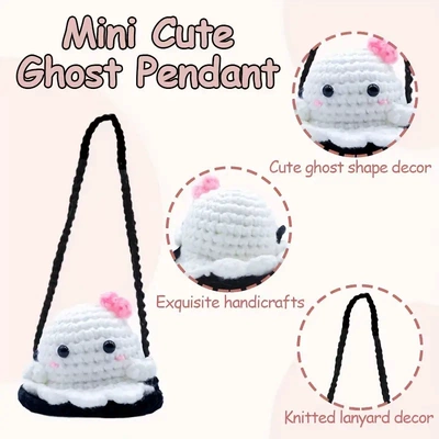Mirror Hanging Accessories Handmade Crochet – Car hanging