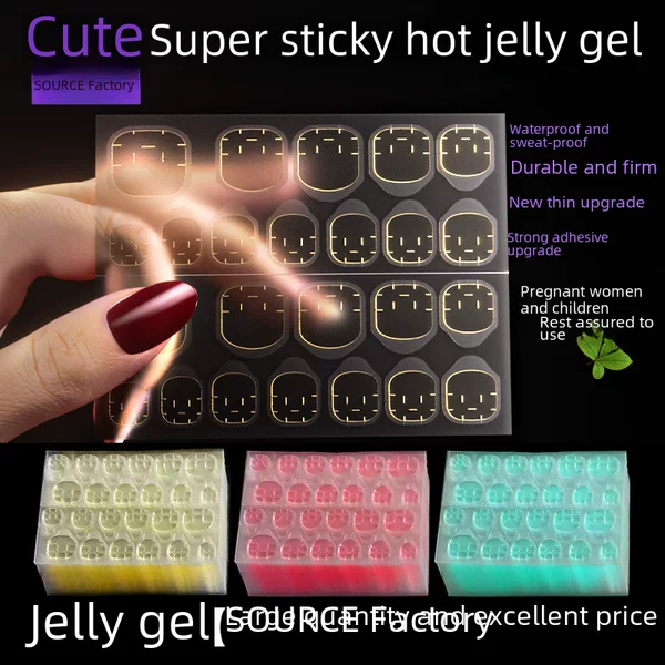 Meng can Source manufacturers explosions strong sticky jelly glue wear armour Jelly Glue waterproof armour Jelly Glue wholesale increase