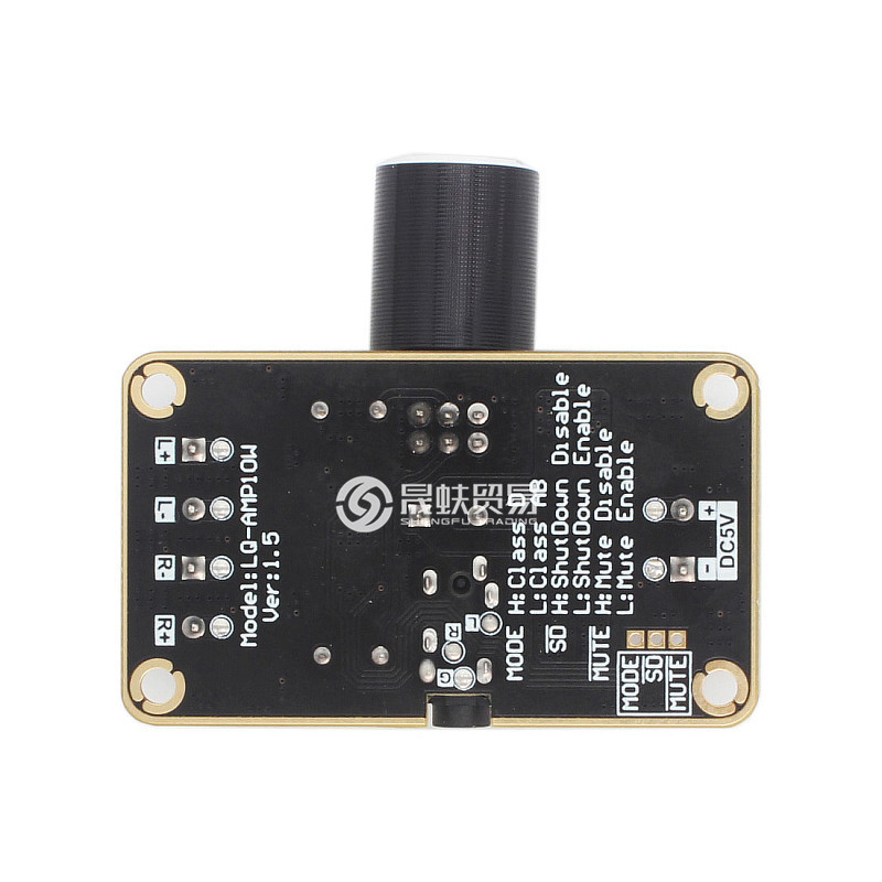 5W * 2 estéreo de doble canal digital tablero del amplificador PAM8406 amplificador de audio módulo 5VD clase DIY amplificador