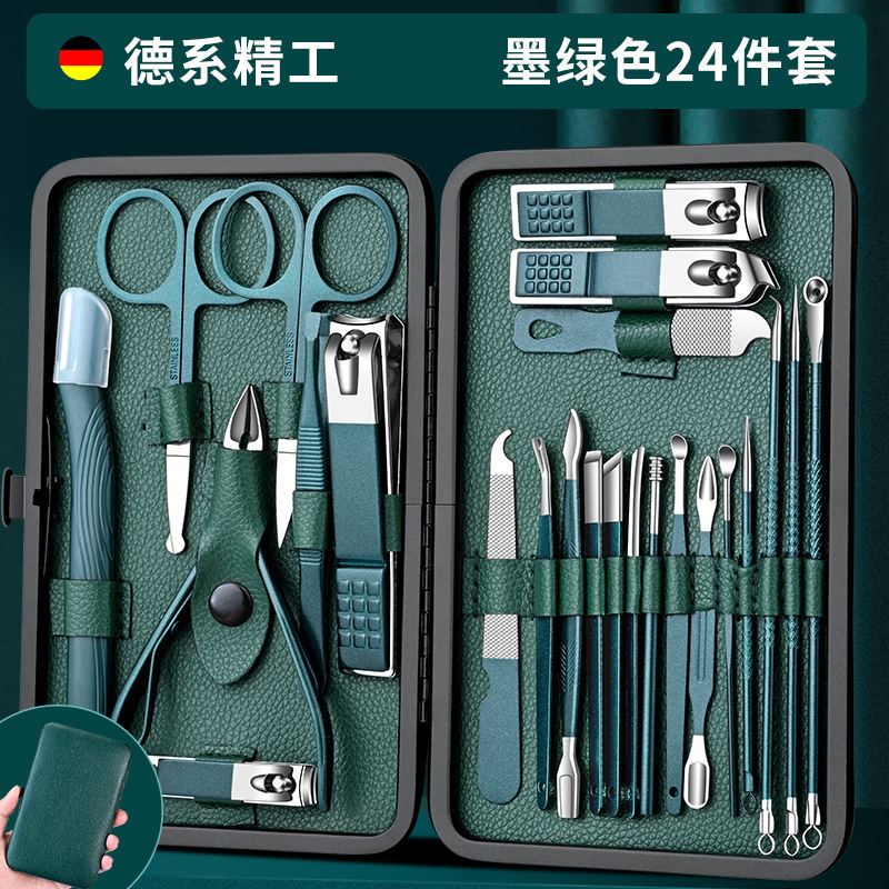 Fábrica venta directa de pinzas de manicura pegatina herramientas de manicura tijeras de uñas set de manicura