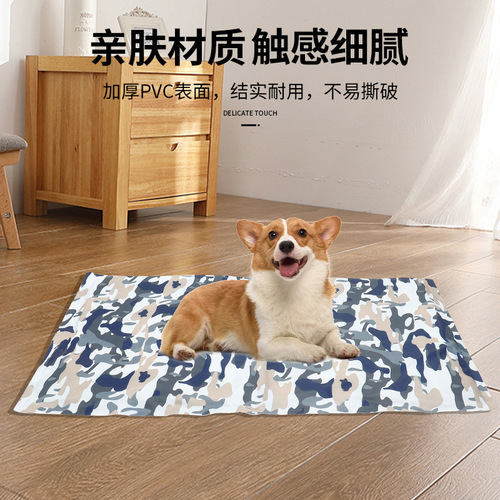 New gel ice pad pet summer cooling pad anti-bite cushion dog cat cooling pad wholesale
