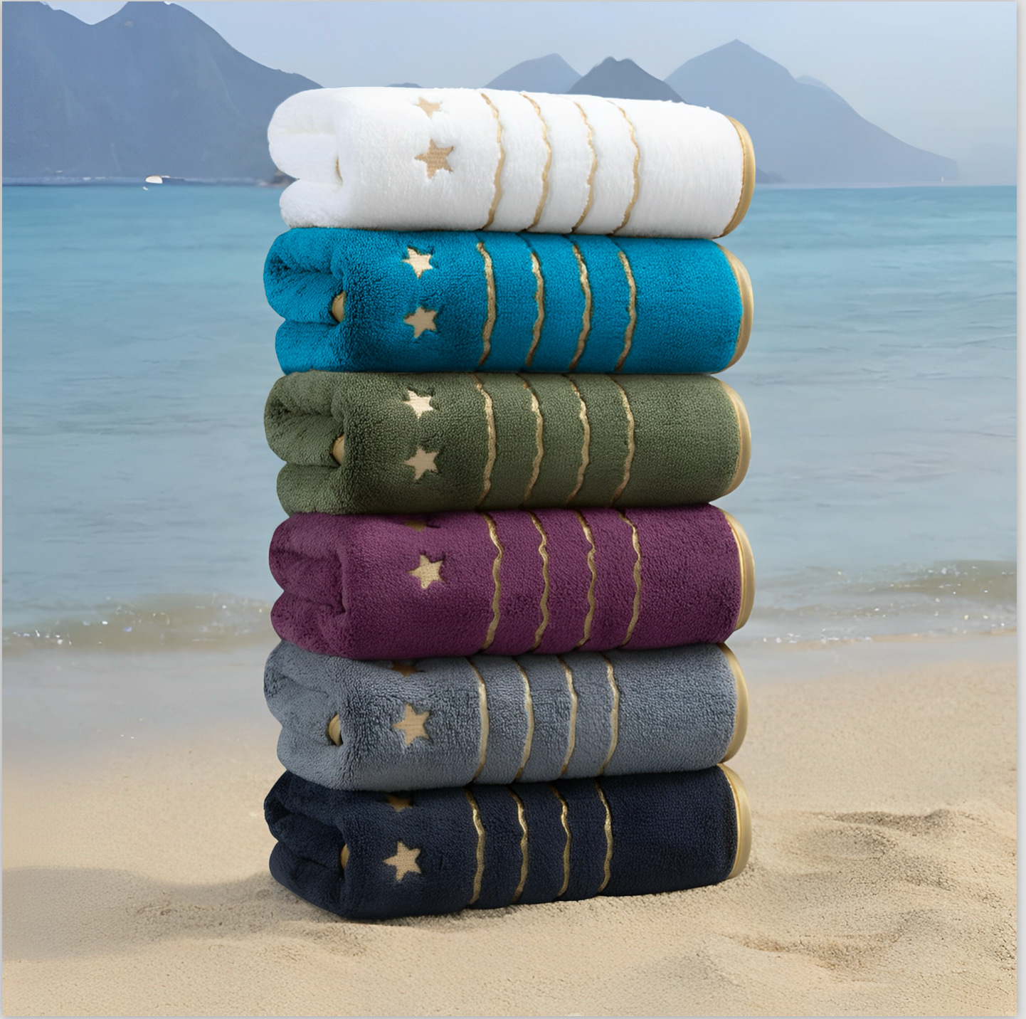 혼합 색상 6개입