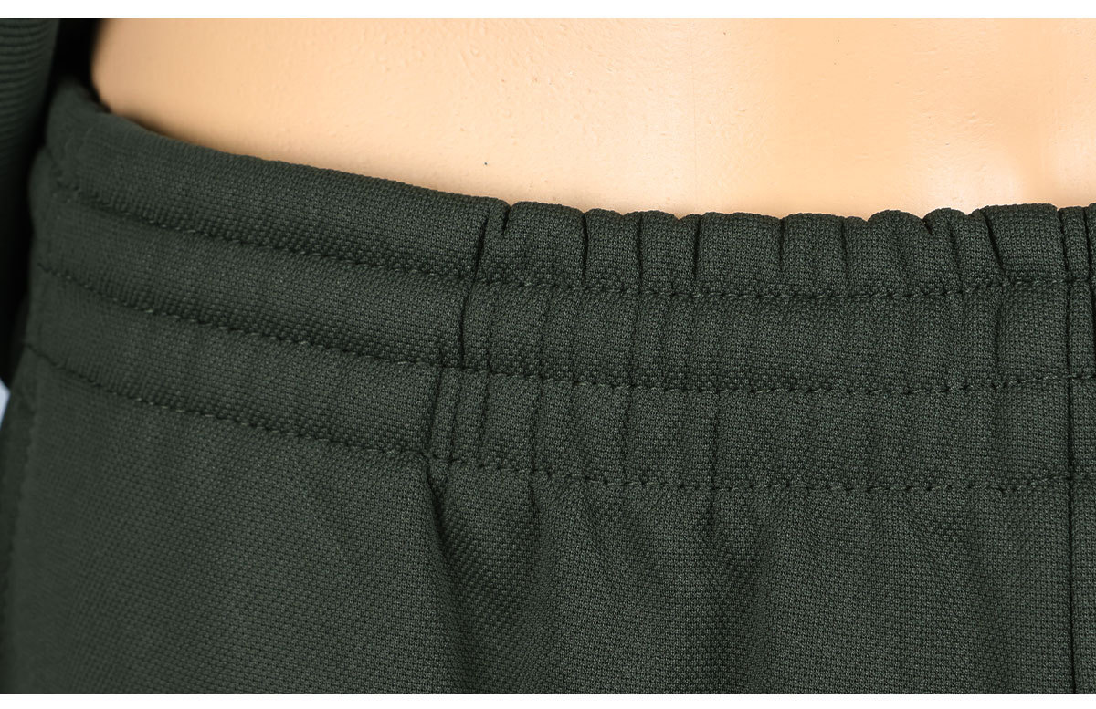 Men's Long Sleeve Fitness Set Olive Green Spring Autumn Sportswear_voghion.com