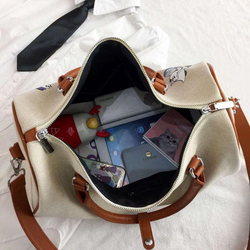 Ручная дорожная сумка, кошелек, карманная вместительная organizer bag для путешествий, сумка для спорта, корейский стиль