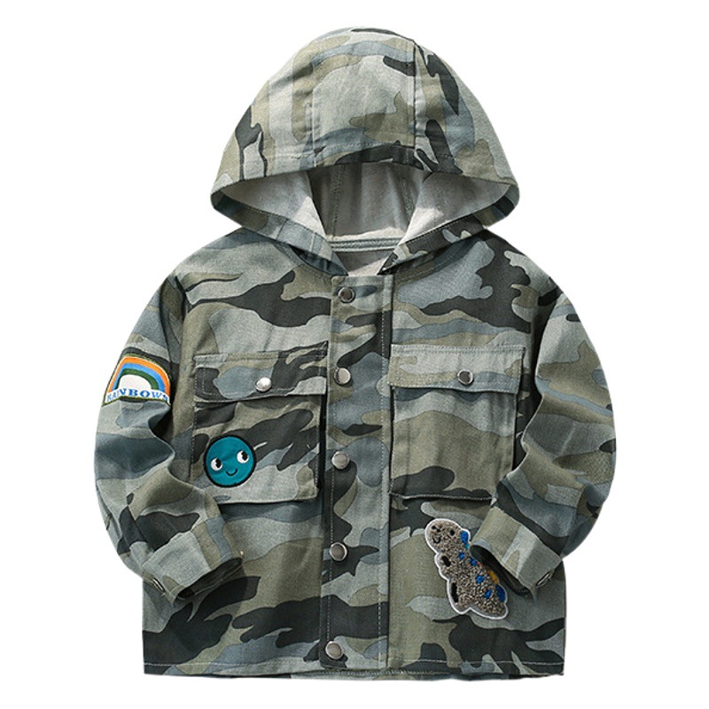 En stock malwee abrigo de niños otoño nuevo europeo y americano de los niños con capucha casual de manga larga de los niños tejidos top