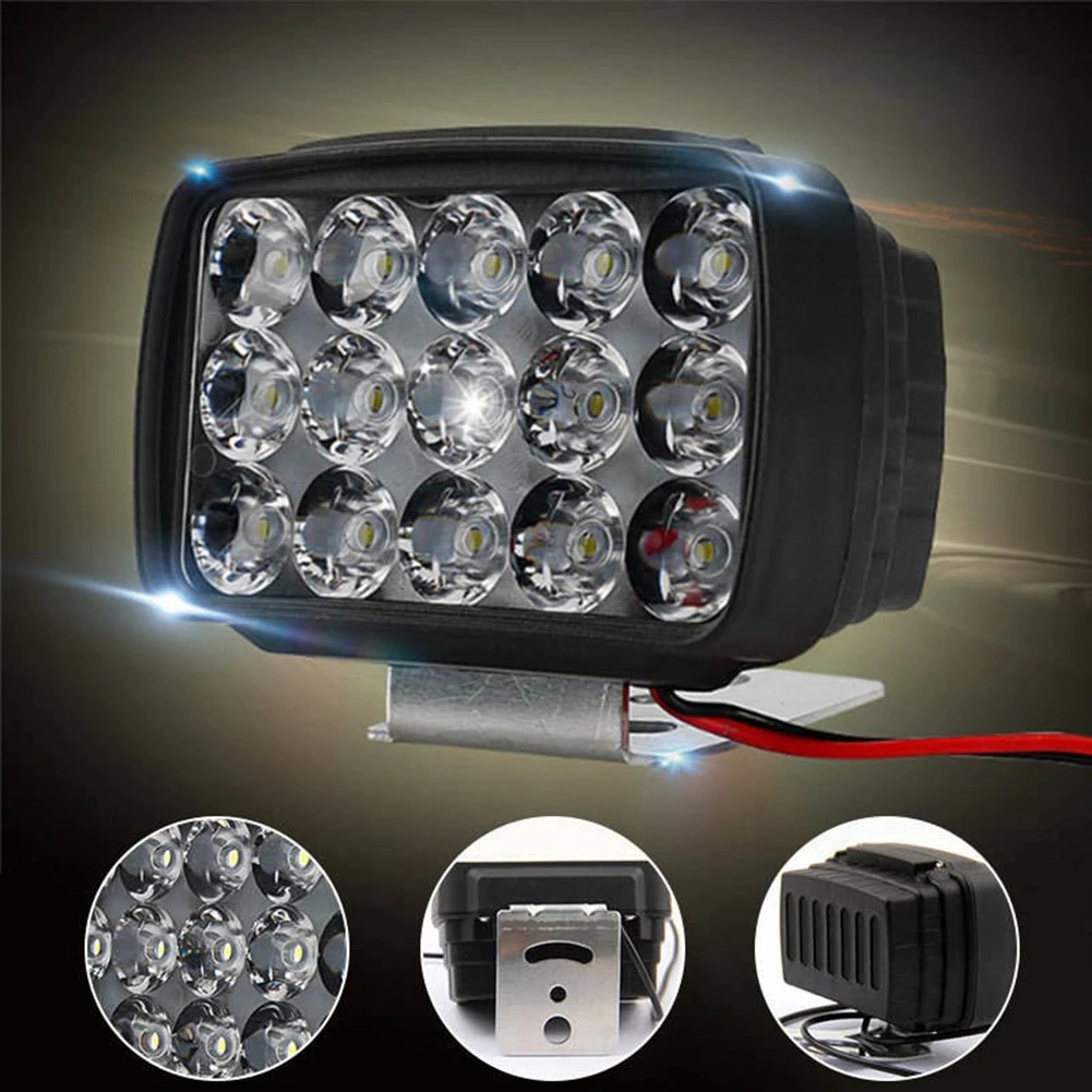 1pcs-Motorcycle-Headlight-15LE