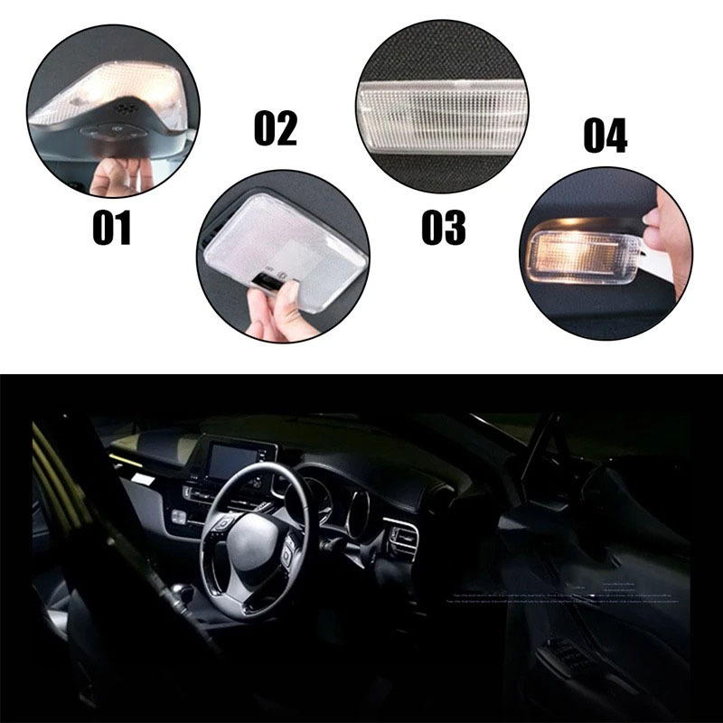 Factory Direct Sales Japanese Style Car C-Hr Special Car Special Reading Light Led Indoor Light Roof Light