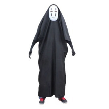 Anime adult and children's costumes, No-Face from Spirited Away cosplay costume Anime adult and children's costumes, No-Face from Spirited Away cosplay costume